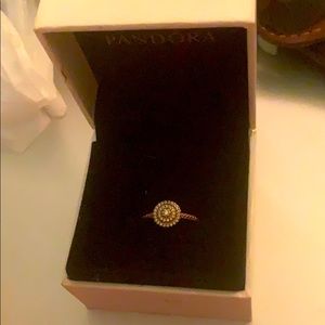 Gold Pandora ring